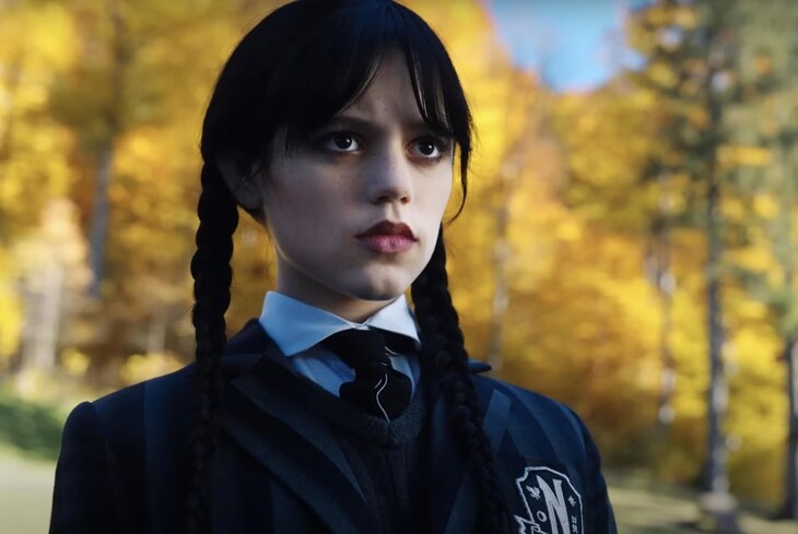 Кадр из сериала «Уэнсдэй»