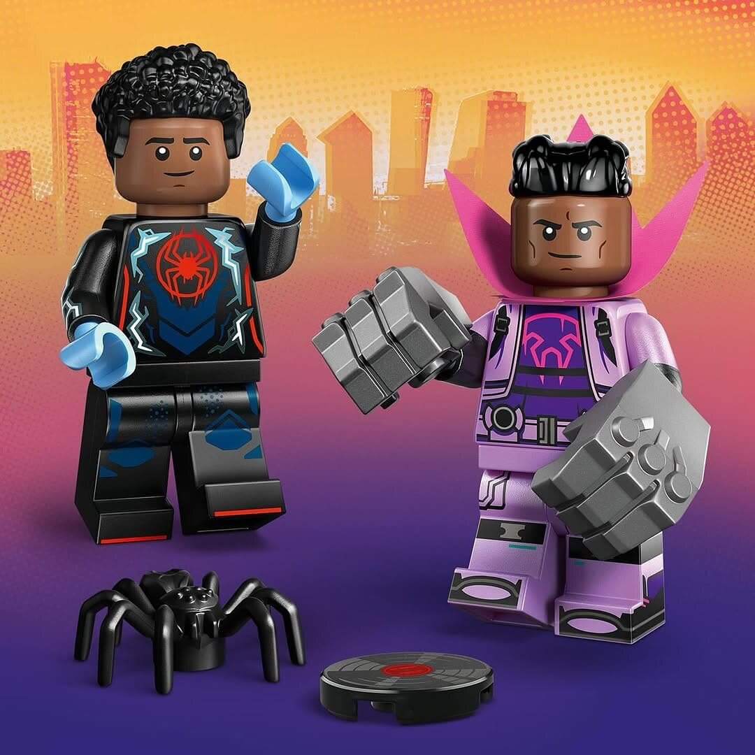 LEGO Minifigures 71050 Spider-Man: Across the Spider-Verse Майлз Моралес и Бродяга