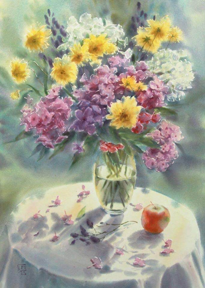 Акварель Игоря Манухова