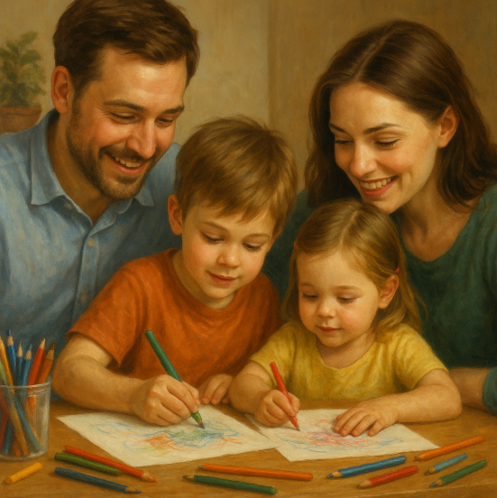 Развитие творческих способностей через рисование 