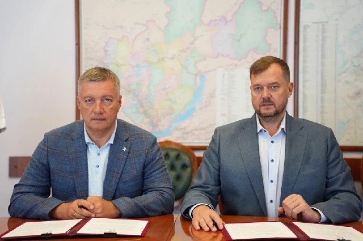    Иркутская и Запорожская области подписали соглашение о сотрудничестве