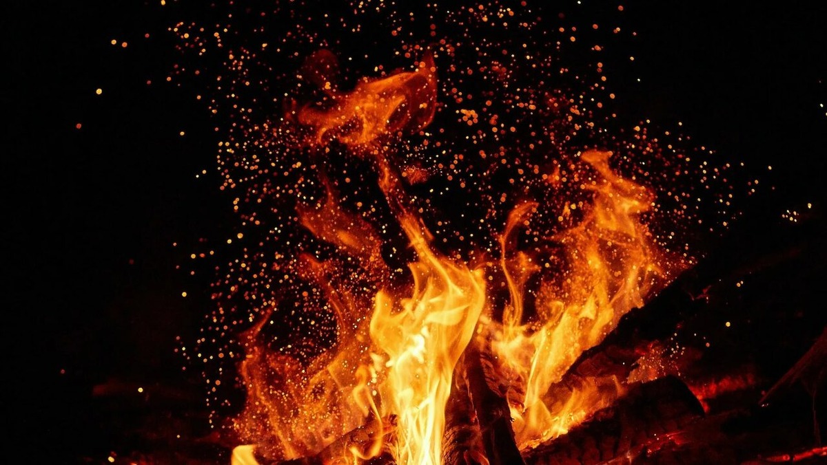 Огонь был везде.