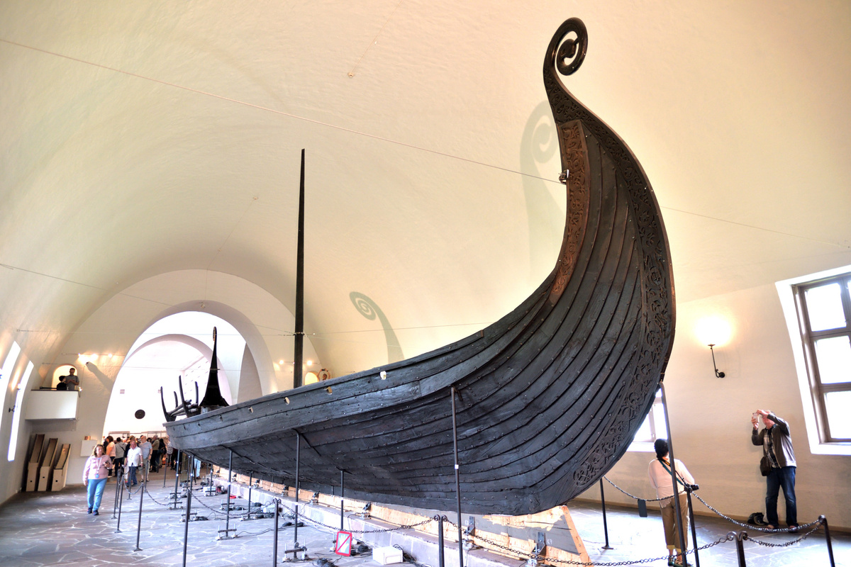  Корабль из Осеберга.