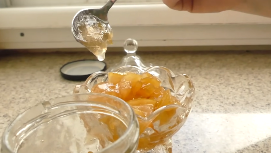 Результат деревенского способа приготовления варенья за несколько часов