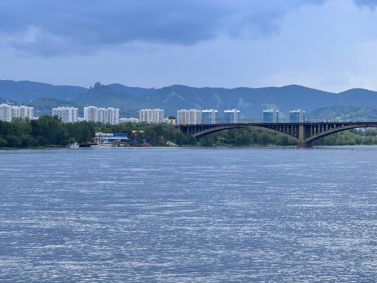 Вид на Енисей 