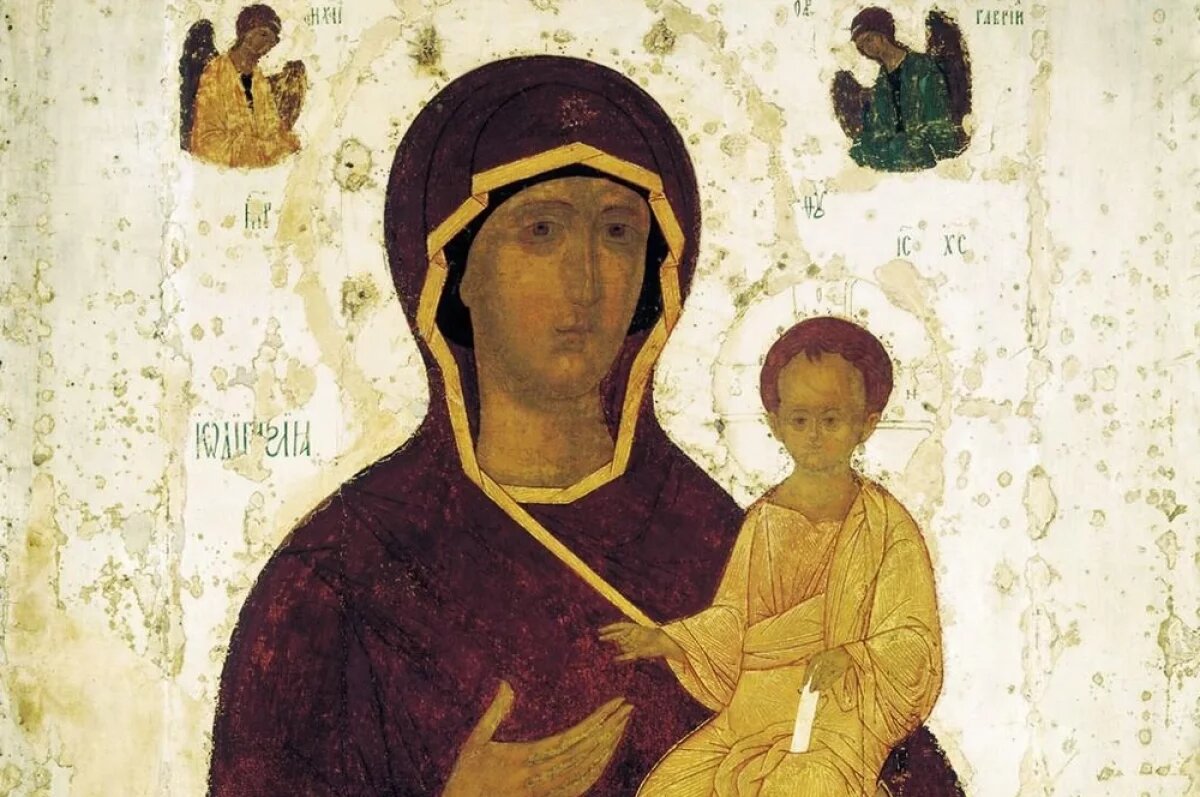    Список Смоленской иконы Божией Матери.