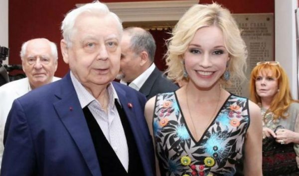    Олег Табаков и Марина Зудина. Фото: ТВЦ