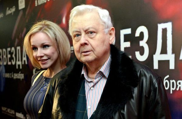    Марина Зудина и Олег Табаков. Фото: ТВЦ