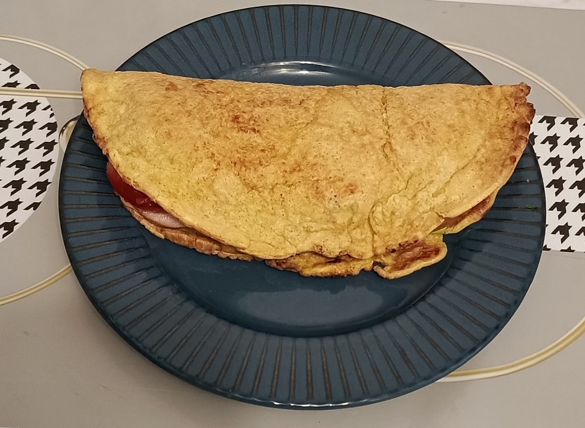 Мой завтрак, овсяноблин.