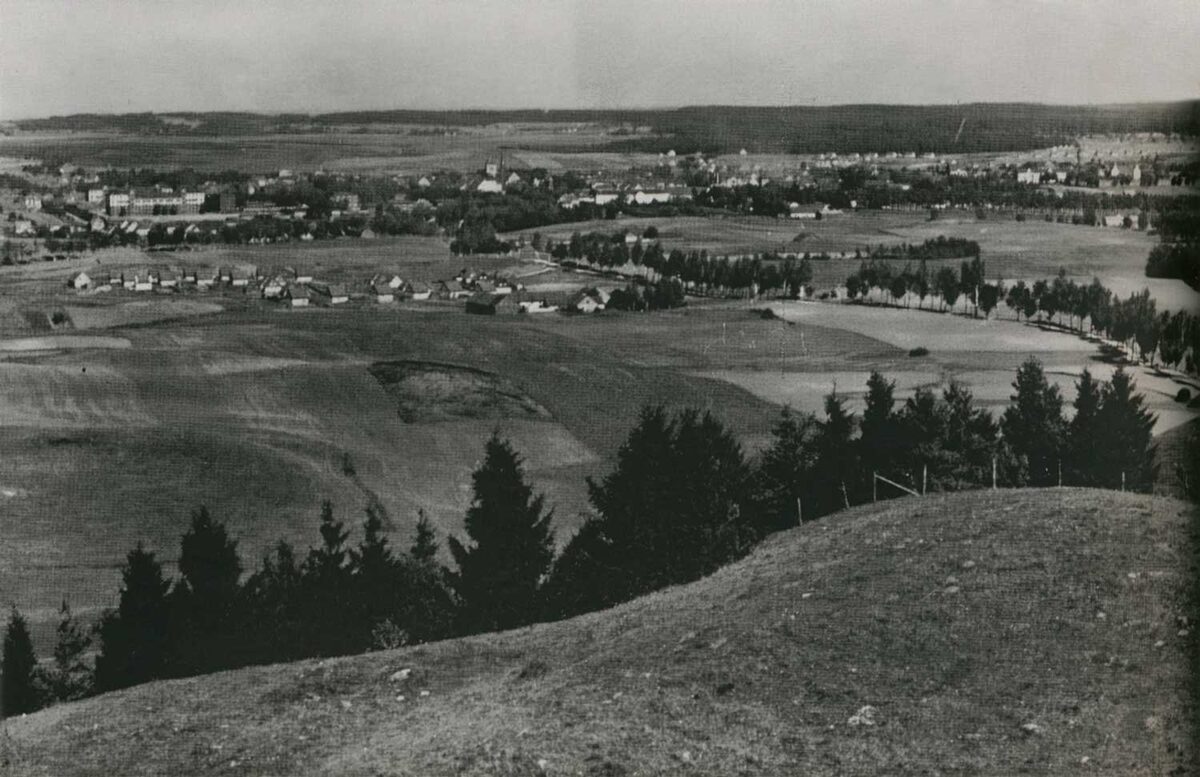 Окрестности Гольдапа на окраине Роминтерской пустоши.