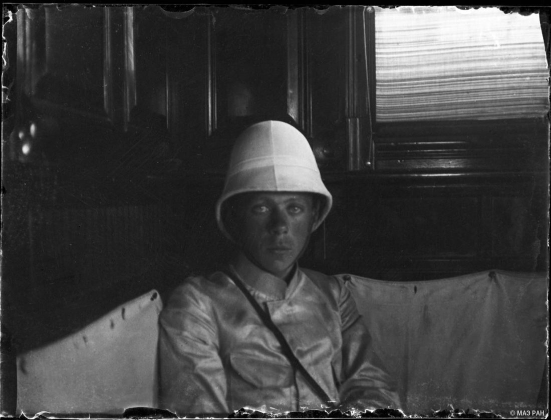 Николай Леонидович Сверчков, участник экспедиции в страну Галла. 1913 год. Источник: Музей этнографии и антропологии Российской академии наук.
