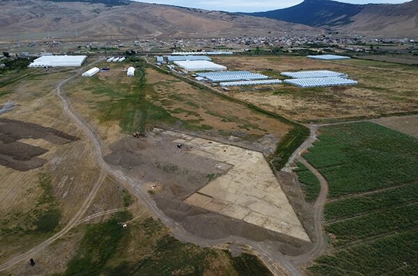    Общий вид на раскопки с юго-востока. Фото: Институт археологии РАН