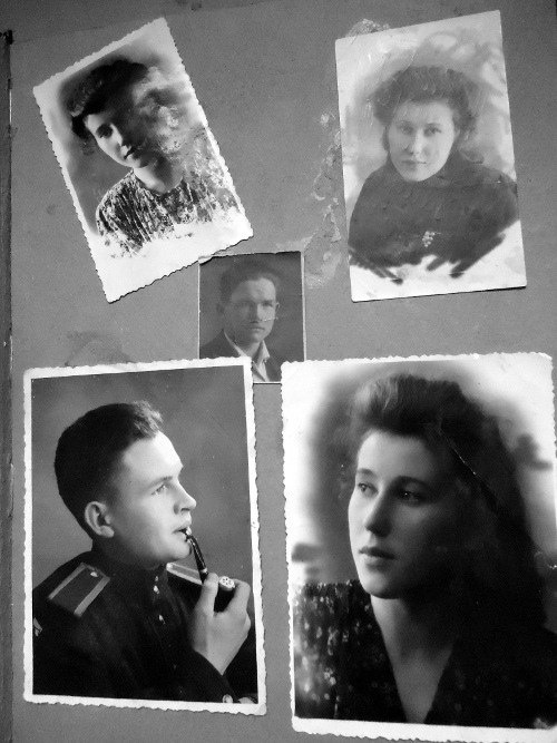 дедушка с бабушкой в молодости