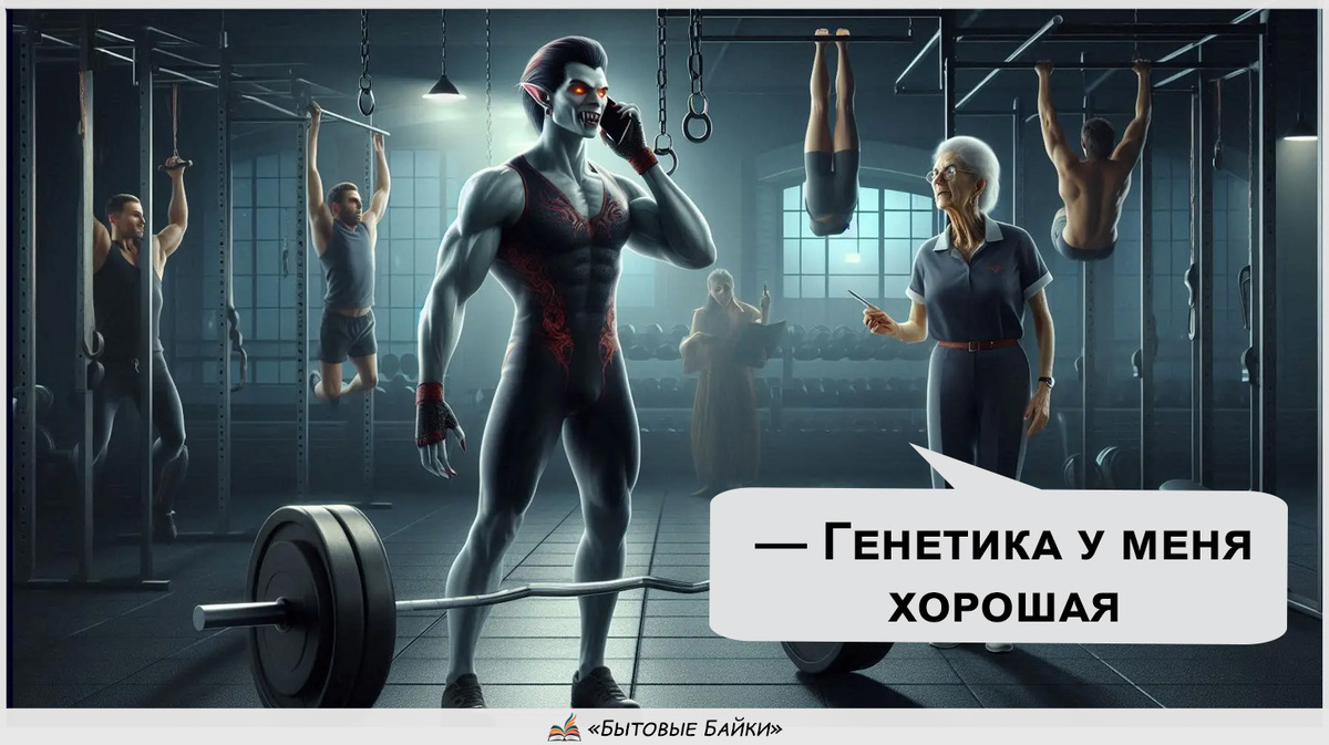 Когда спортзал работает только по ночам - Рассказ