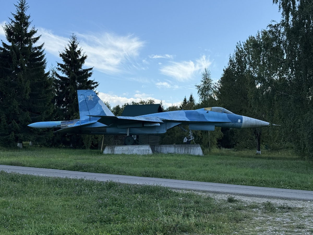 Су-27 (Т-10). Бортовой номер 20, заводской номер 36911005705. Первый полет совершил в Комсомольске-на Амуре 8 сентября 1982 г. В 1983-1986 годах проходил лётные испытания в Ахтубинске. В октябре 1992 г. передан в экспозицию Музея авиации на Центральном аэродроме Москвы (Ходынское поле). Перевезен на площадку Музея Вадима Задорожного в Медынь 15 апреля 2013 г.