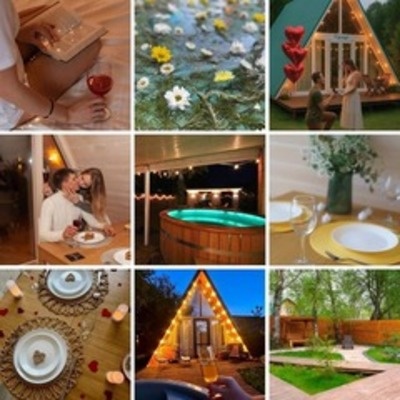 Домики комфорт класса в Подмосковье в 35 км от Москвы это Aframe Happy