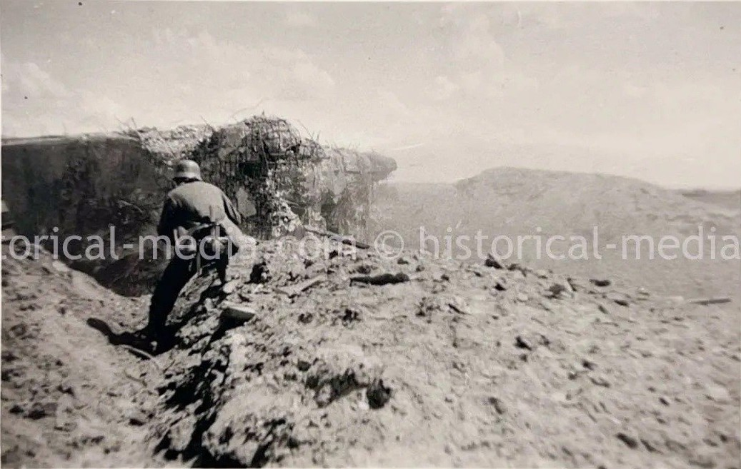 Штурм орудийно-племетного полукапонира (ОППК) предположительно Струмиловского укрепрайона