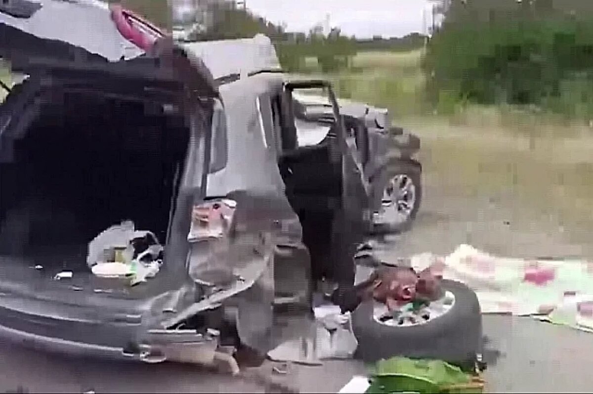    Последствия фатального для подростка-пассажира ДТП показали под Волгоградом