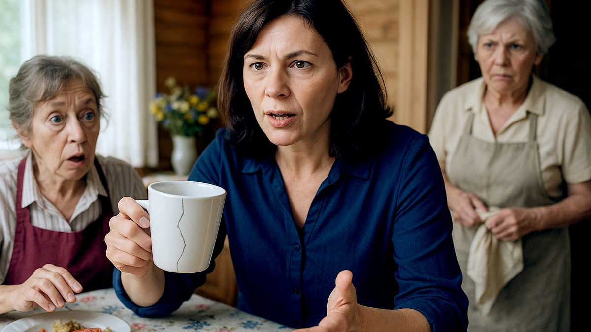 "Мы в моем доме живем по моим правилам!" Я ответила свекрови и она замолчала навсегда