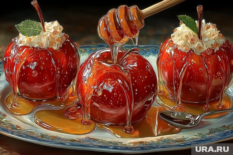    На Медовый Спас можно запечь яблоки с медом