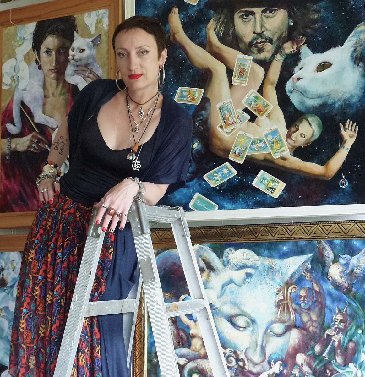 ЧТО И ЗАПЕЧАТЛЕНО В НАШИХ МНОГОЧИСЛЕННЫХ ПРОИЗВЕДЕНИЯХ ЖИВОПИСИ И СКУЛЬПТУРЫ...