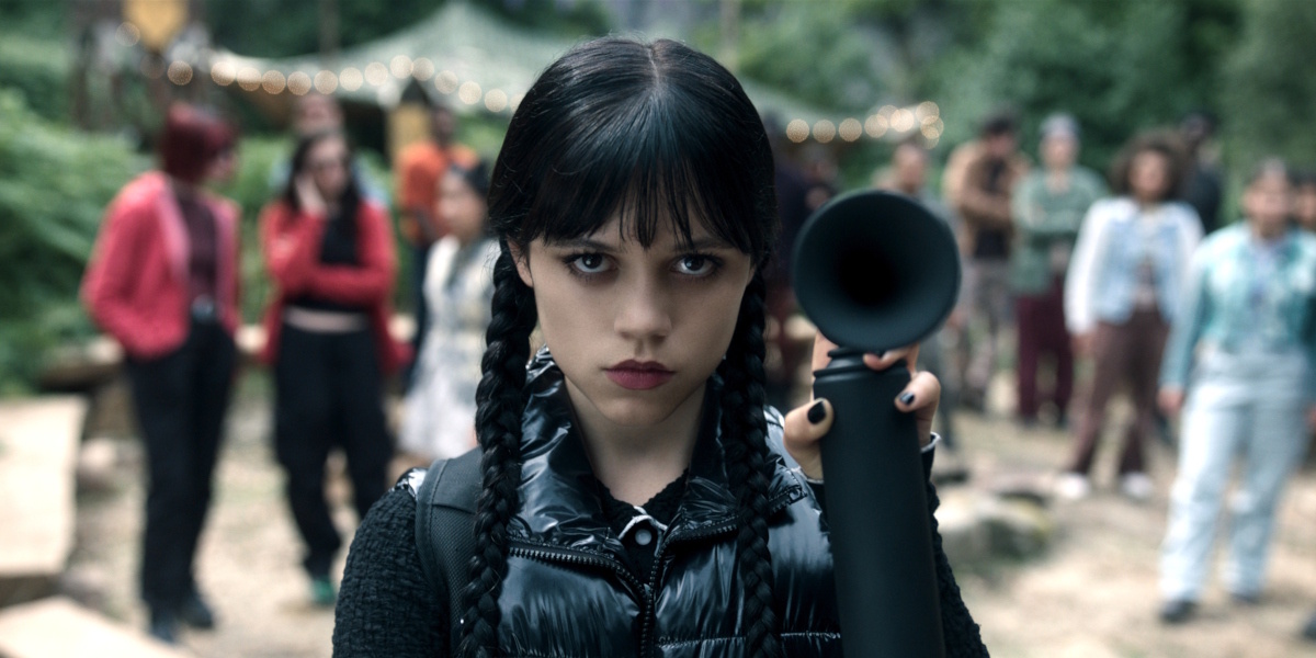 Кадр из сериала "Уэнсдей"