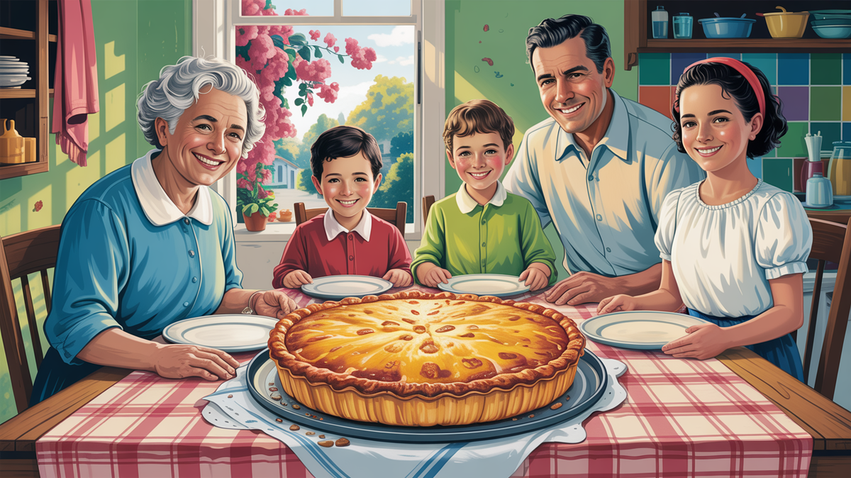 Пастичо на воскресном семейном обеде в Венесуэле