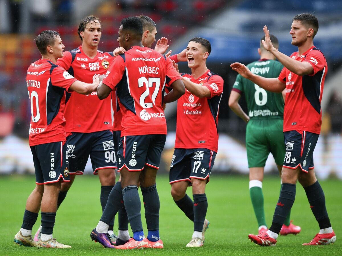    Игроки ПФК ЦСКА© РИА Новости / Владимир Астапкович