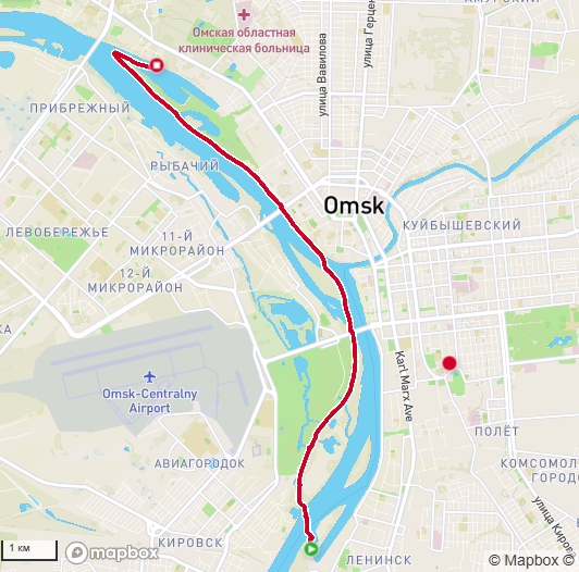 Трек нашего маршрута