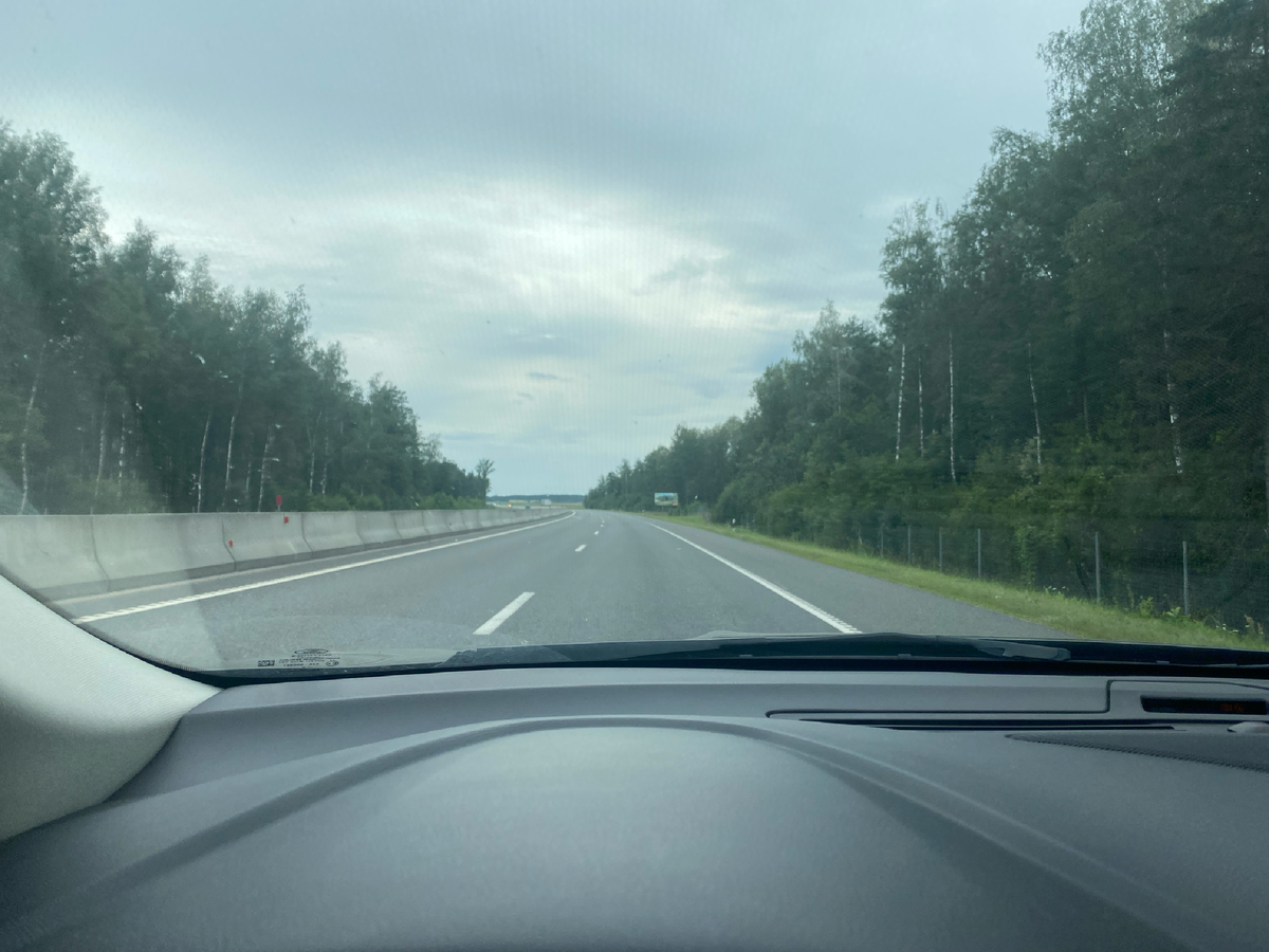 Где-то между Минском и Гродно.