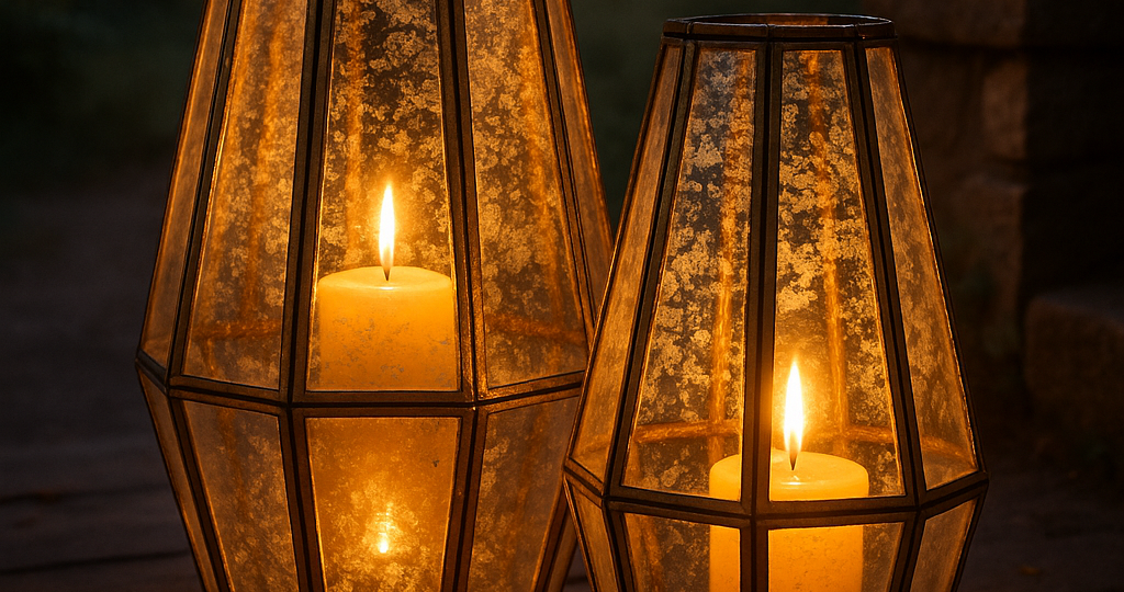 Наши декоративные фонари-подсвечники