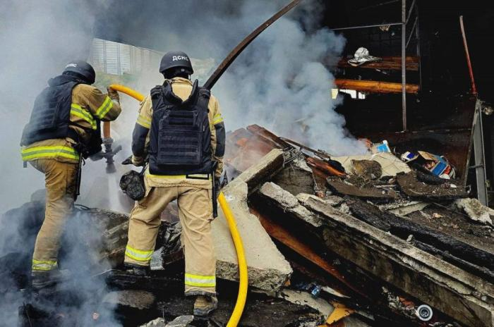 Результат утреннего прилёта по Днепропетровску, источник Телеграм-канал Новости Херсонщины