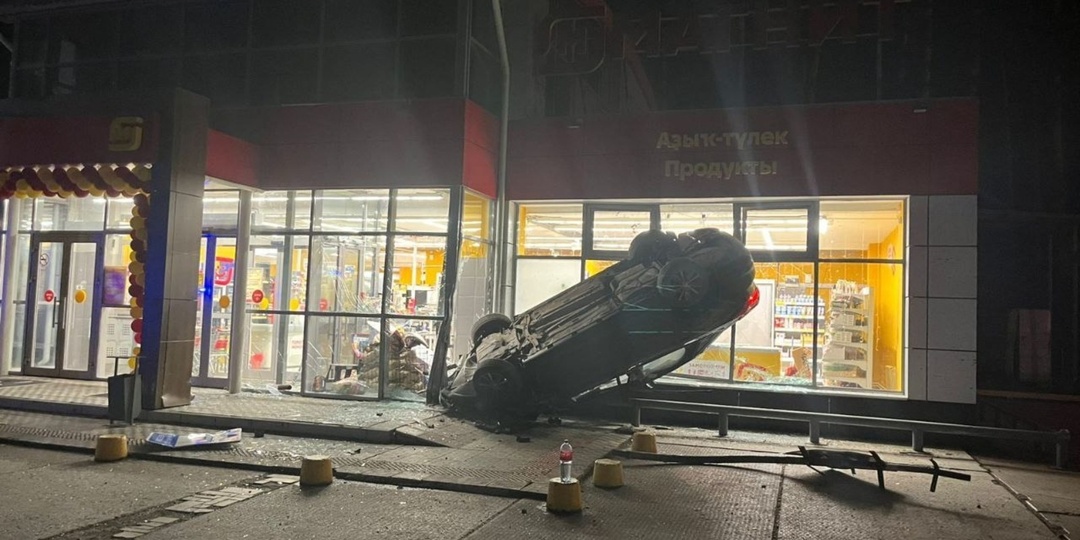 В Башкирии девушка совершила необычное ДТП