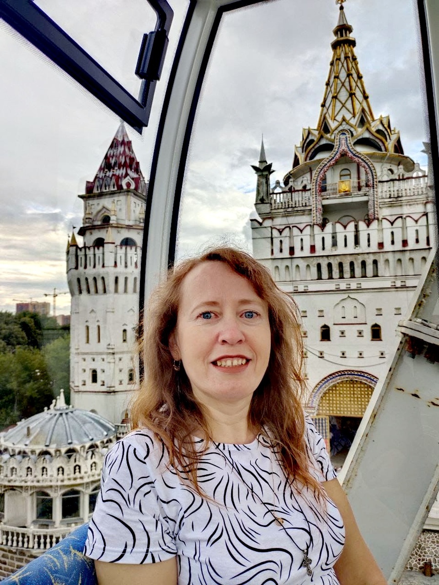 А это я на колесе обозрения (фото ИСКРЫ) 