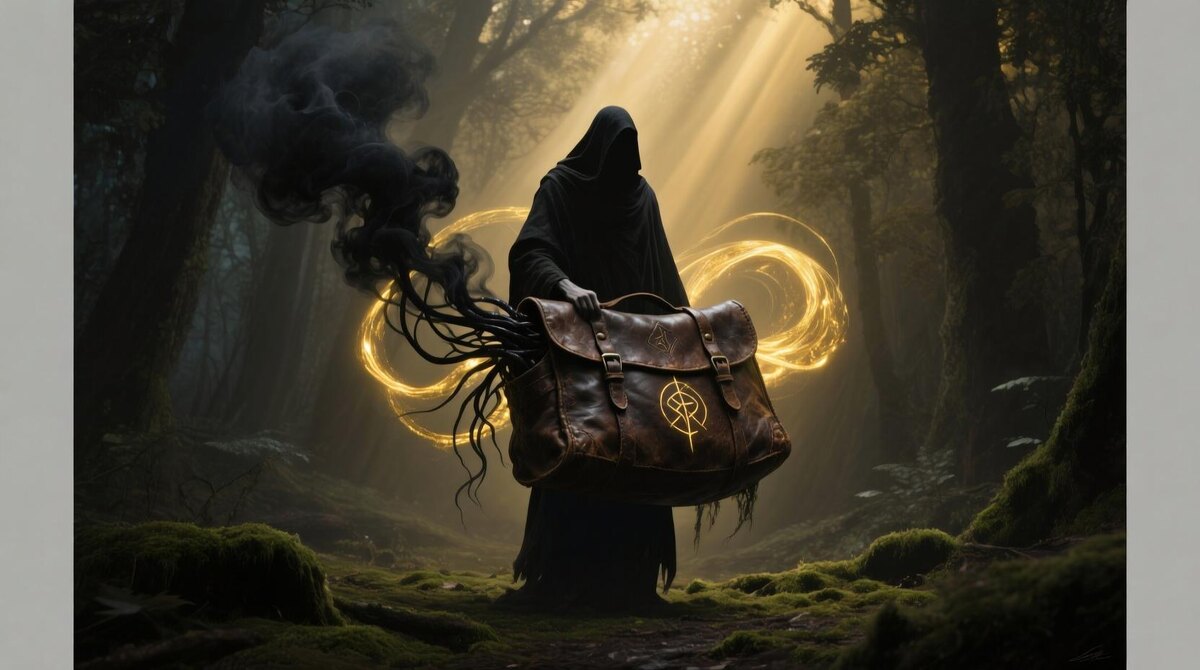 Невидимый мешок за спиной, полный силы, страсти и запретных желаний.