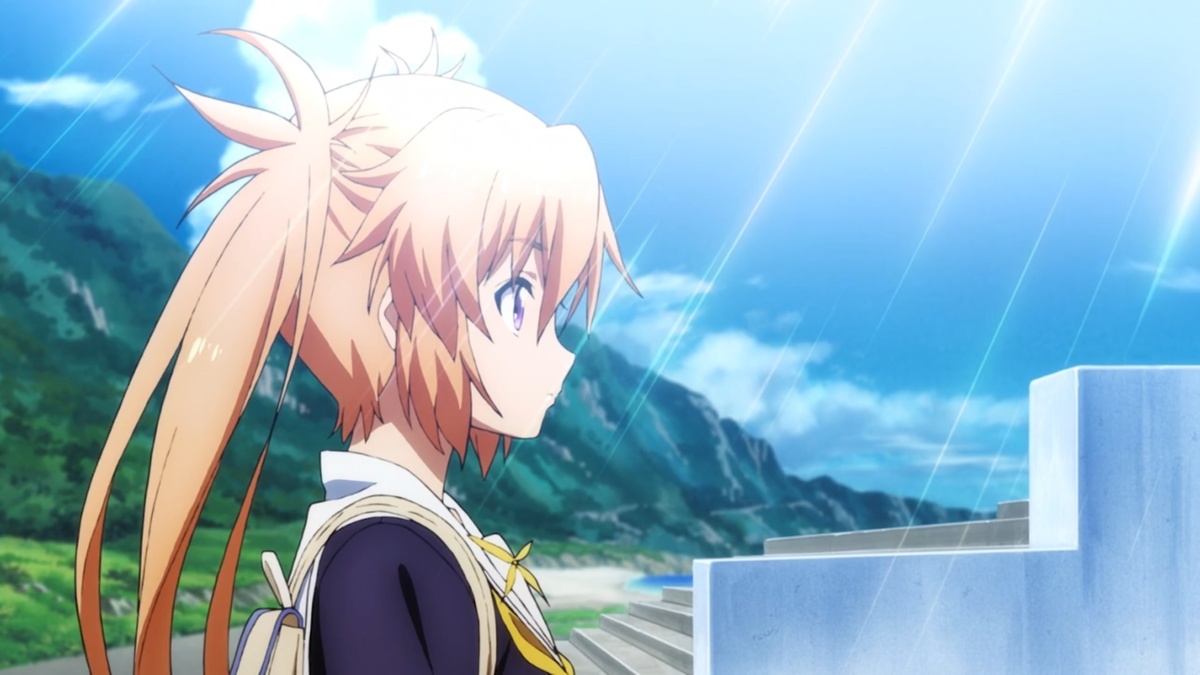 Девушка поднялась по ступенькам на смотровую площадку. Морской бриз обдавал прохладой.