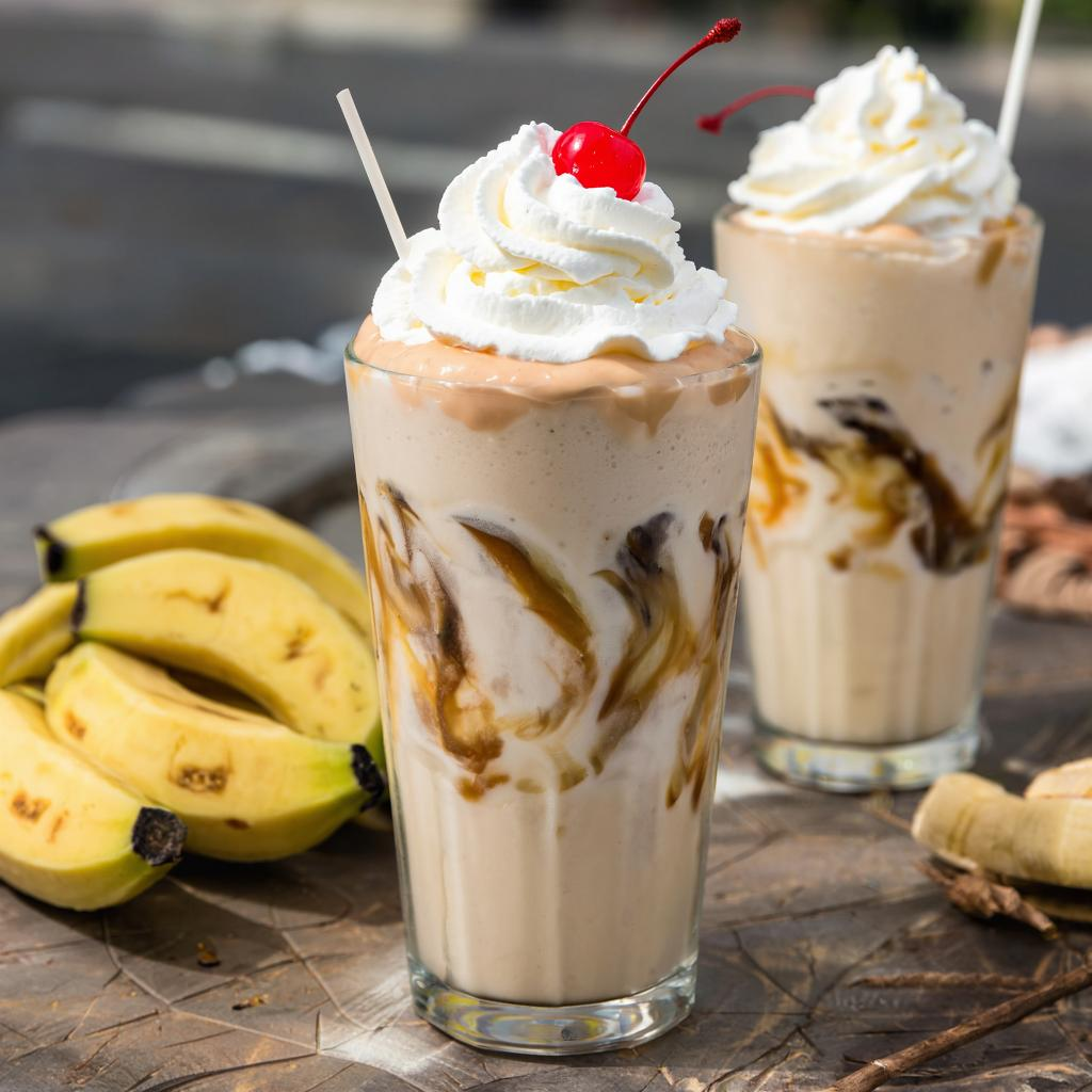 Как приготовить быстро и просто Вкусный молочный коктейль с бананом