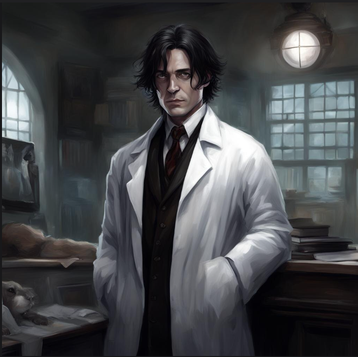 Северус Снейп. Новый халат. Новая работа. Новые подштанники. Художник - Кандинский Н. С.