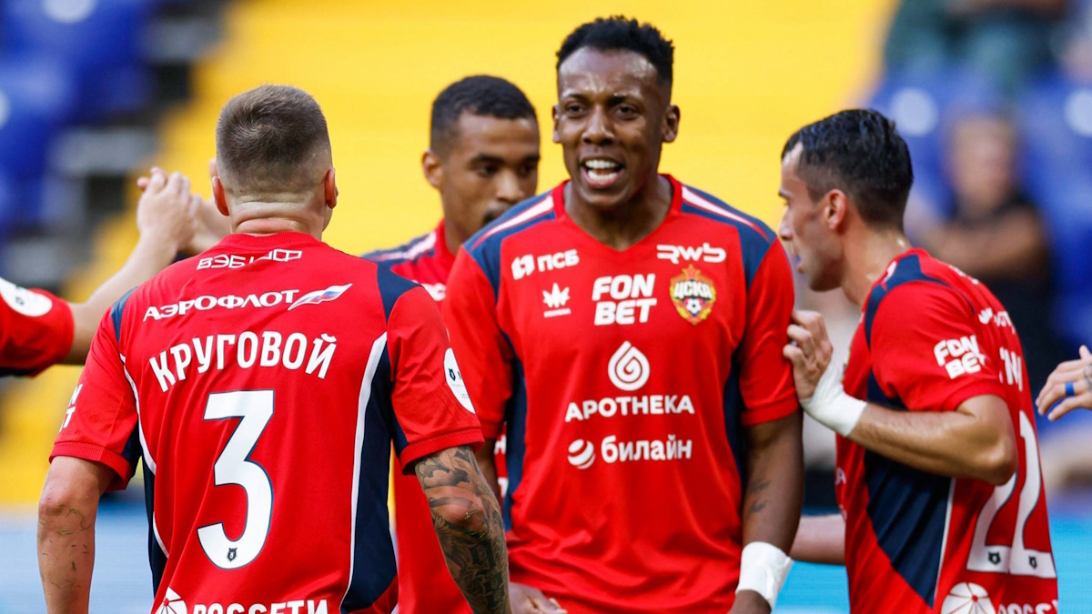    ЦСКА разгромил казанский "Рубин" со счетом 5:1. Фото: пресс-служба ПФК ЦСКА (Москва)