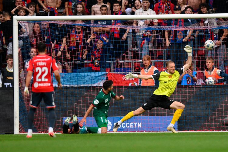    Результат встречи был предрешен еще в первом тайме.   
Фото: © Владимир Астапкович, РИА «Новости»