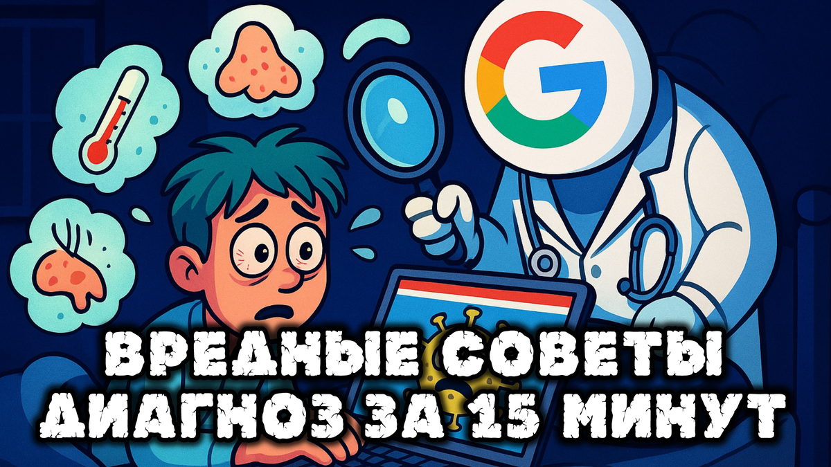 Как За 15 Минут Найти У Себя Неизлечимую Болезнь? Вредные Советы