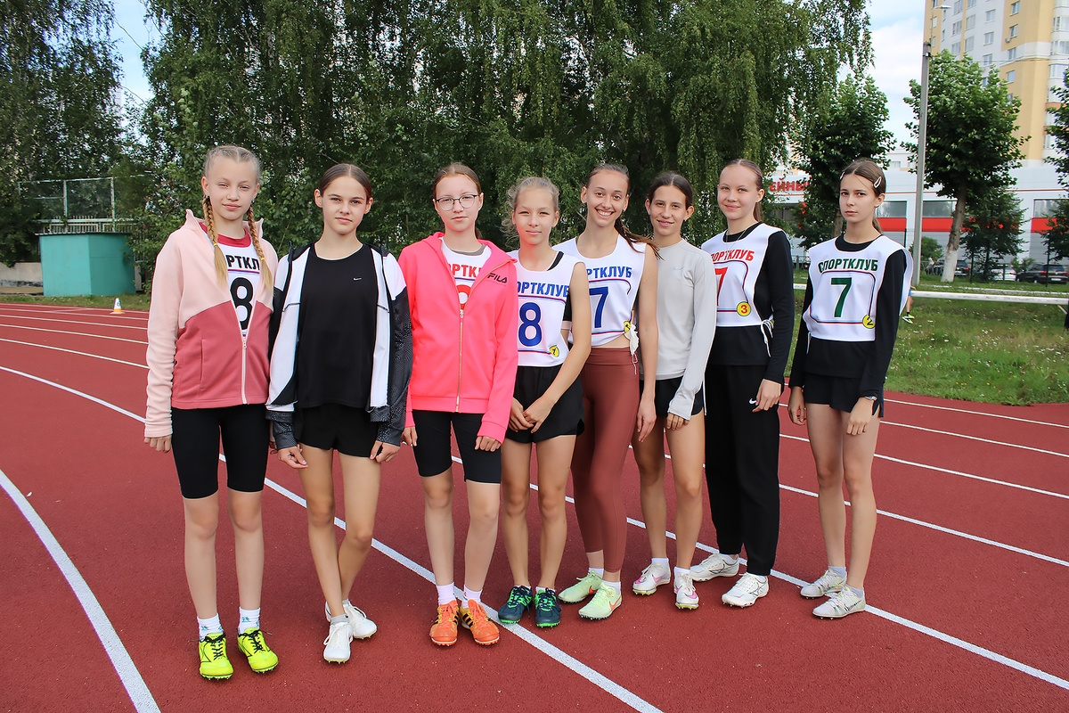 Команда СШОР "Лидер" по легкой атлетике