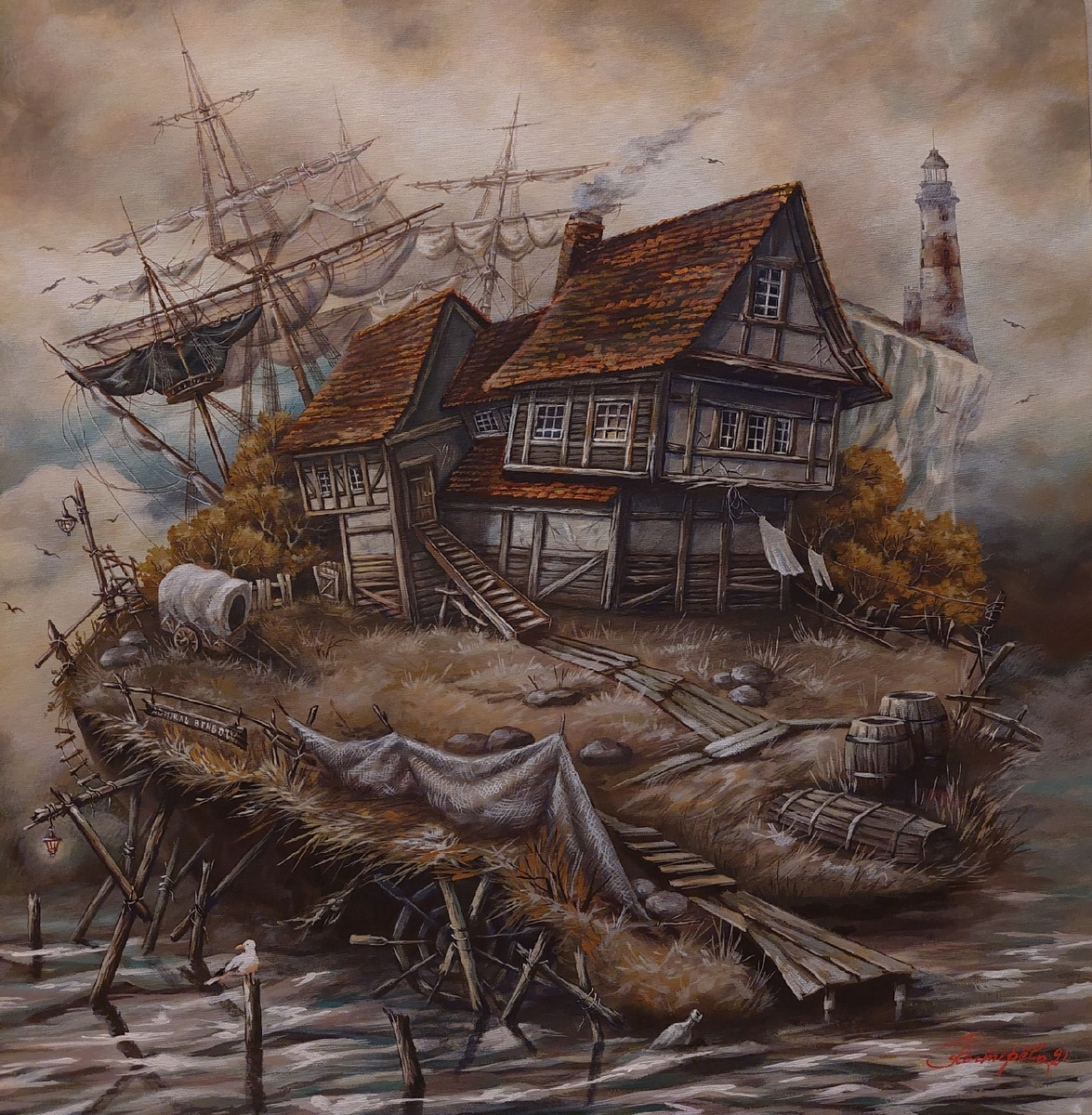 Ольга Дегтерева-Кочегарова "Адмирал Бенбоу"