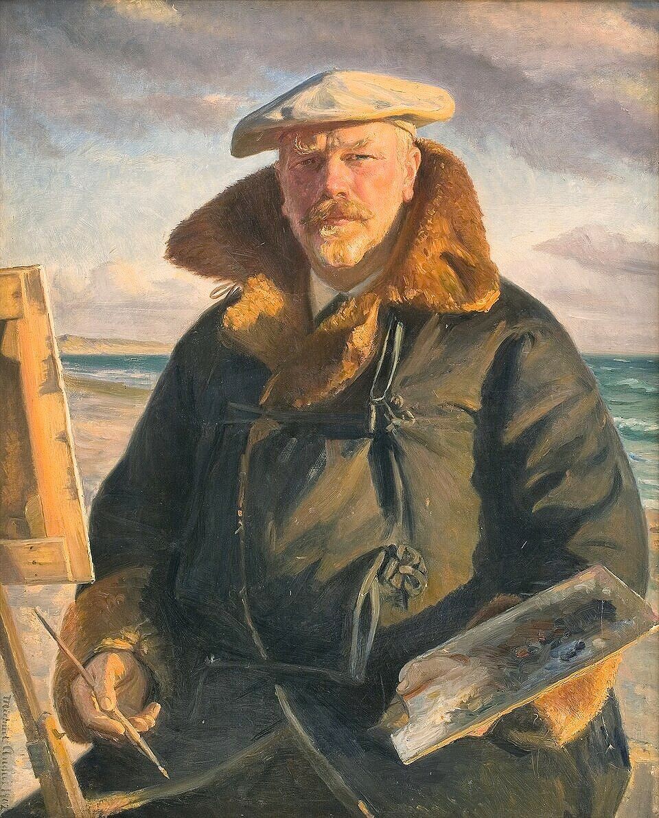 Михаэль Анкер. Автопортрет, 1902