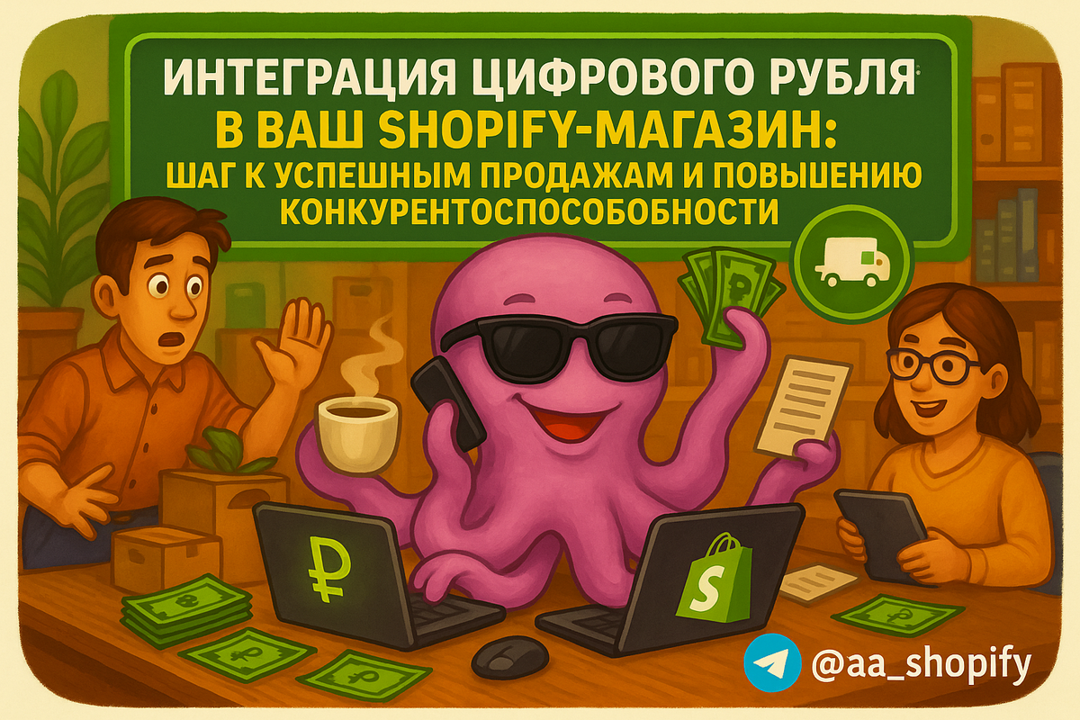    Интеграция цифрового рубля в ваш Shopify-магазин: шаг к успешным продажам и повышению конкурентоспособности aa_ecom