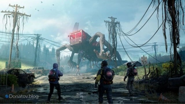    Once Human пейзаж