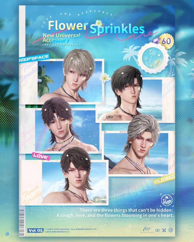    Универсальный головной аксессуар Flower Sprinkles