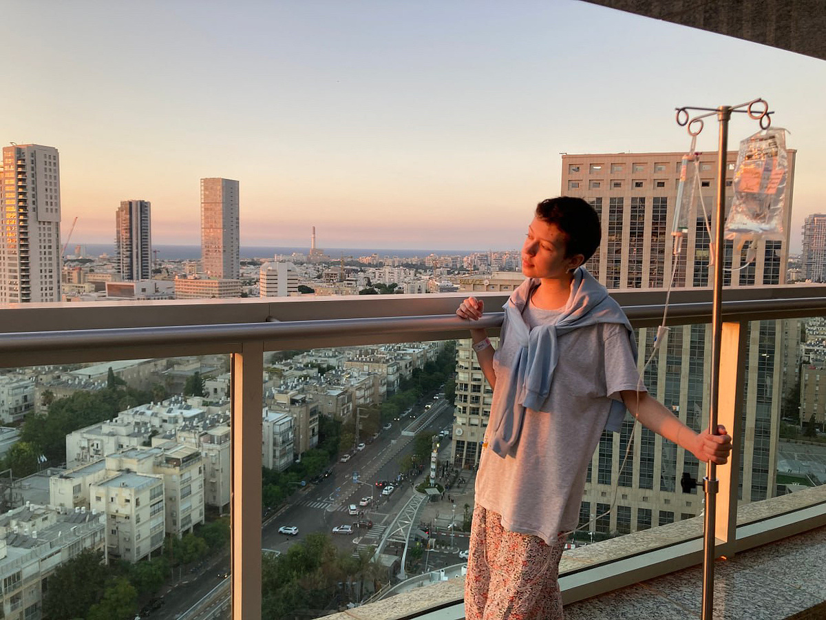 Израиль 2021. Крыша больницы Топ Ихилов. 