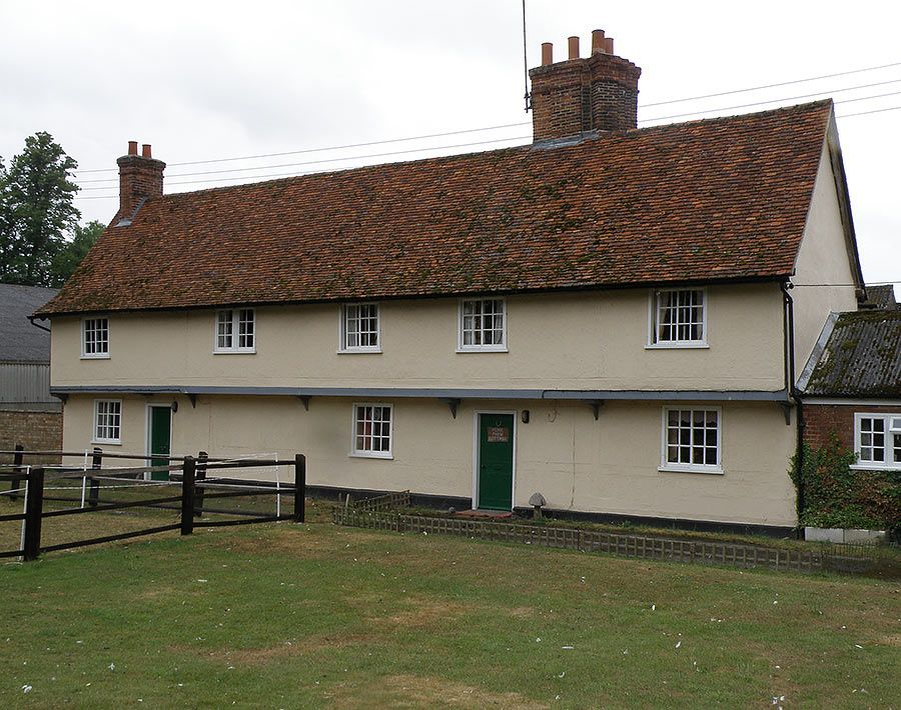 Фермерский дом в Одли-Энде, где управляющий фермой Томас Вудворд жил и занимался повседневными делами фермы.