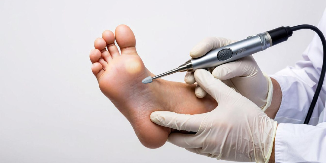 Быстрое и безопасное удаление натоптышей у подолога